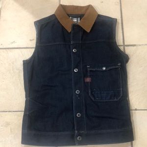 G Star sleeveless Jean jacket